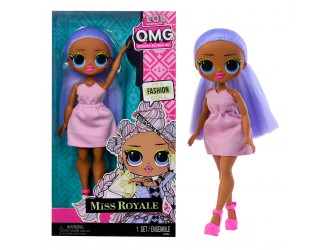 Papusa L.O.L. Surprise! seria OPP O.M.G. – Miss Royale 27cm