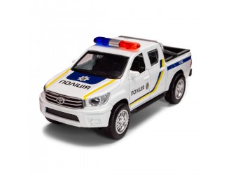 Macheta auto Toyota Hilux alba Politie TechnoDrive