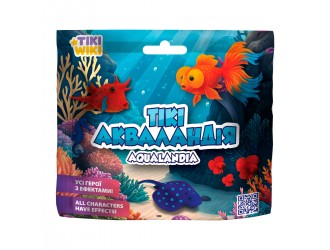 Figurina elastica surpriza Animale Marine Aqualandia Tiki Wiki