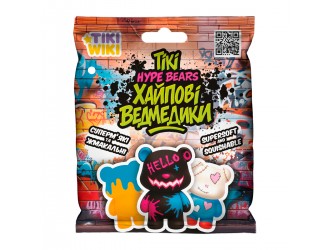 Figurina squishy surpriza ursulet Hype Bears Tiki Wiki