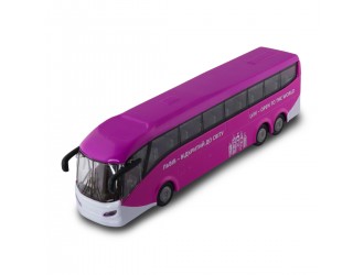 Macheta autobuz Lviv cu sunete si lumini 18,5 cm, TechnoDrive