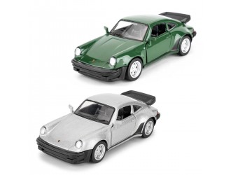 Macheta auto Porsche 911 Turbo 3.3 1978 gri sau verde TechnoDrive