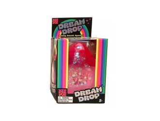 Jucarie antistres NeeDoh Dream Drop, jucarie senzoriala squishy pentru copii si adulti, ROZ, 8.2 cm