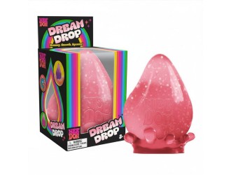 Jucarie antistres NeeDoh Dream Drop, jucarie senzoriala squishy pentru copii si adulti, ROZ, 8.2 cm