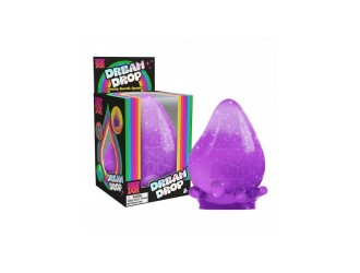 Jucarie antistres NeeDoh Dream Drop, jucarie senzoriala squishy pentru copii si adulti, MOV, 8.2 cm