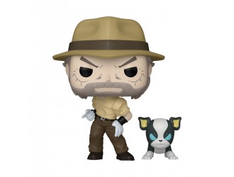 Figurina de colectie Funko POP! Jojo's Bizarre Adventure - Joseph Joestar with Iggy #2146