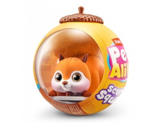 Jucarie interactiva Pets Alive S1 - Veverita (portocalie)