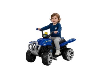  ATV cu pedale pentru copii Big Quad, Albastru, 90x45x57 cm