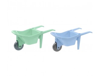 Roaba pentru copii - Albastru, 67.5x32x28.5 cm, pentru joaca in gradina