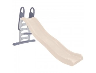  Tobogan pentru copii XXL, 198x84x110 cm, lungime mare de alunecare, cu conectare furtun apa pentru joaca cu apa, interior/exterior