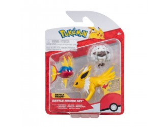 Set 3 figurine de lupta Pokemon Battle Figure Set, model surpriza, diverse personaje, Jazwares