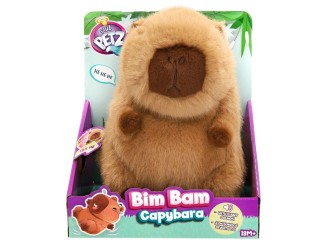Jucarie de plus interactiva Club Petz Bim Bam Capybara, cu sunete si vibratii, 30 cm