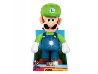  Jucarie de plus gigant Nintendo Luigi Jumbo, inaltime 50 cm, material moale, 3 ani+