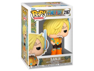 Figurina de colectie Funko POP! Animation One Piece Sanji #2167, vinyl, in cutie cadou
