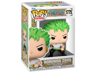 Figurina de colectie Funko POP! Animation One Piece Roronoa Zoro #1775, vinyl, in cutie cadou