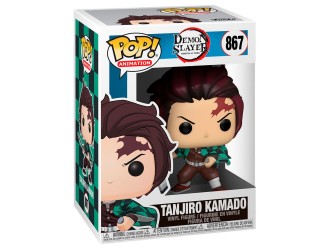 Figurina de colectie Funko POP! Animation Demon Slayer Tanjiro Kamado #867, vinyl, in cutie cadou