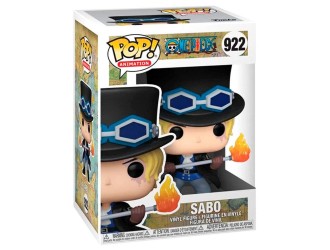 Figurina de colectie Funko POP! Animation One Piece Sabo #922, vinyl, in cutie cadou cu fereastra