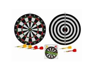 Joc Darts dublu cu 6 sageti incluse, diametru 73 cm, ZJA388591