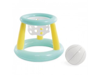 Set de joaca in apa "Baschet" 86x64 cm, cos si minge incluse, 6 ani+, Intex (58504)