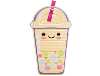 Saltea gonflabila Intex Bubble Tea, corp transparent,173x99x20 cm, max. 100 kg, cod 58738