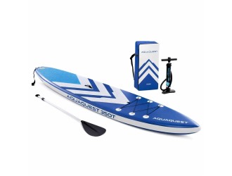 Placa gonflabila SUP Intex Aqua Quest 350T Touring, set complet cu rucsac si vasla, 350 x79x15 cm, max. 160 kg, cod 68247