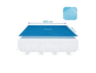 Prelata solara 960x466 cm pentru piscina dreptunghiulara 975x488 cm, Intex (28018)