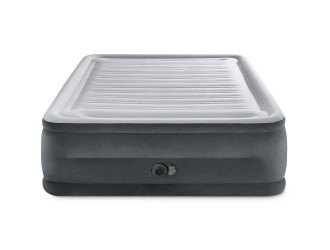 Pat gonflabil Queen Comfort-Plush cu pompa incorporata, 152x203x56 cm, max. 272 kg, Intex (64418)