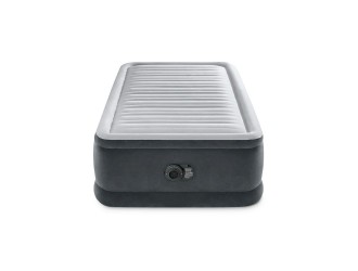 Pat gonflabil Twin cu pompa incorporata, 99x191x46 cm, max. 136 kg, Intex (64412)