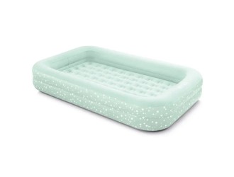 Pat gonflabil Kidz Travel cu margini laterale, 168x107x25 cm, 3-6 ani, Intex (66810)