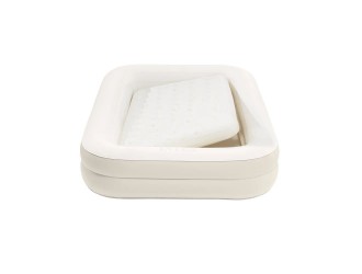 Pat gonflabil Kidz Travel cu margini laterale, 168x107x25 cm, 3-6 ani, Intex (66811)