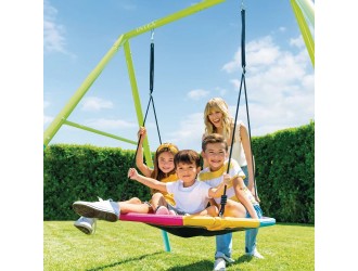 Leagan tip cuib cu cadru metalic, 201x235x200 cm, max. 150 kg, 3-10 ani, Intex (44111)