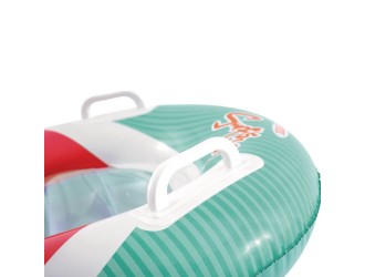 Pluta gonflabila Surf's Up cu manere, 84x79 cm, max. 40 kg, 6+ ani, Verde menta, Intex (58172)
