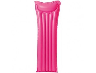 Saltea de inot gonflabila 183х69 cm, pana la 100 kg, Roz, INTEX