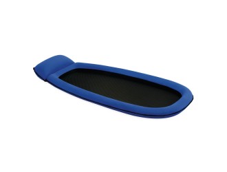 Saltea gonflabila tip sezlong pentru apa, cu plasa si perna, 178x94 cm, max. 100 kg, Albastru, Intex 58836
