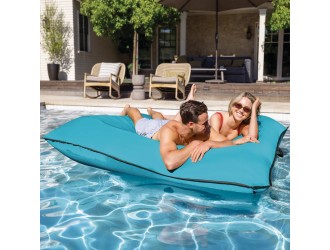 Saltea gonflabila Luxe Lounge, 198x157 cm, max. 200 kg, Albastru, Intex 56794