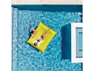 Saltea gonflabila Luxe Lounge, 198x157 cm, max. 200 kg, Galben, Intex 56794