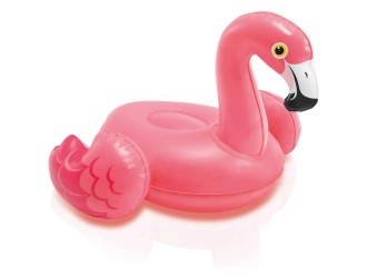 Jucarie gonflabila de apa, colectia Animale Marine, 2 ani+, Flamingo,  Intex (58590)