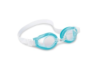 Ochelari de inot Play, protectie UV, Albastru, 3-8 ani, Intex 55602