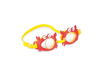 Ochelari de inot Fun, Crab, 3-8 ani, Intex 55610