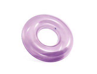 Colac gonflabil de inot transparent 76 cm, max. 40 kg, Violet, 8+ ani 59260