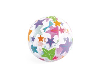 Minge gonflabila de plaja, 51 cm, 3 ani+, Stelute,  Intex 59040