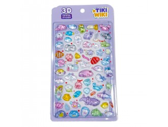 51423 Stickere 3D - Animalute marine Tiki Wiki seria Crystal 