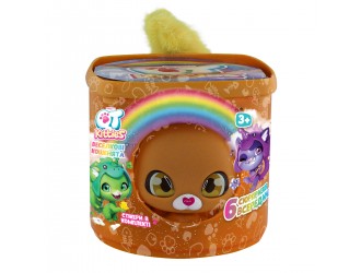 Set de joaca cu figurina pisicuta QT Kitties S2 - Zap