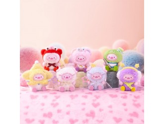 Jucarie de plus breloc purcelus 1983toys seria GeeGeePig – In asteptarea minunilor