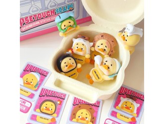 Figurina-accesoriu de colectie de colectie Pop Top 983toys din seria Upset Duck – Dispozitie diferita