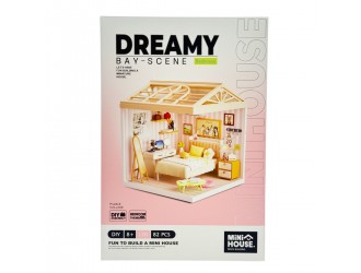 et de constructie Mini House – seria Interior Mini Dormitor cu lumina