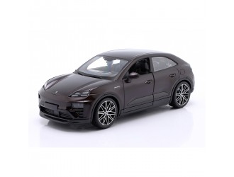 Macheta auto Porsche Macan 4 Electric (negru, 1:24) Bburago