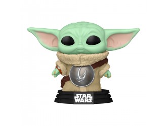 Figurina de colectie Funko POP! Movies: Star Wars – The Mandalorian cu armura #819