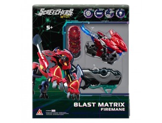 Set de joaca transformer Screechers Wild! Blast Matrix Firemane S5 L2