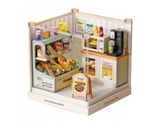 Set de constructie Mini House – seria Interior Mini Magazin deschis non-stop
